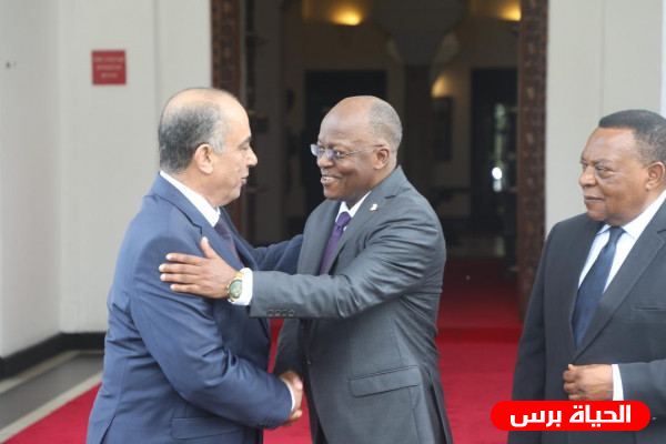 الشلالدة يلتقي الرئيس التنزاني 