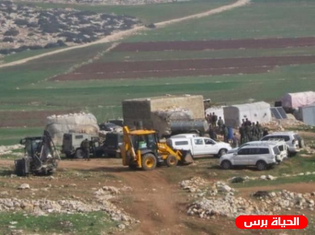 طوباس: الاحتلال يقتحم خربة يرزا ويصور منشآت المواطنين