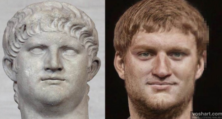 الذكاء الإصطناعي يعيد صور أباطرة الرومان الحقيقية