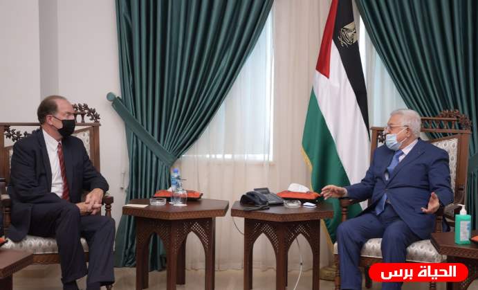 الرئيس يلتقي رئيس البنك الدولي في رام الله