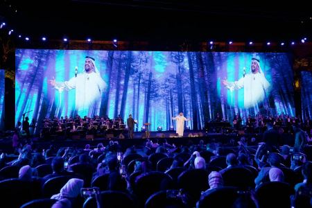 حسين الجسمي: اليوم المشاعر حاجة تانية متتوصفش بكلام لأننا بنتشرك في حب مصر