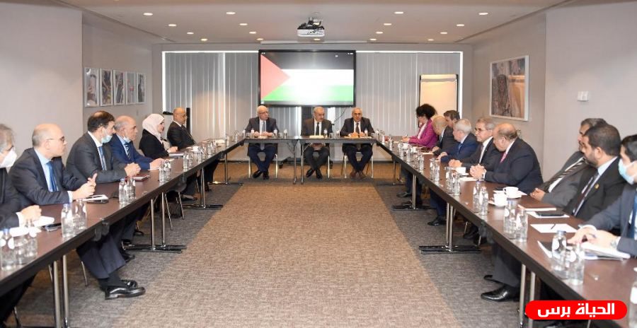 اشتية يدعو التحرك بشكل جماعي نصرة لقضية فلسطين 