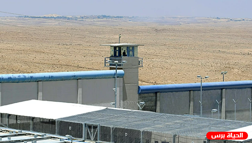 صورة .. فلسطينية تطعن مجندة في سجن رامون والاحتلال يحتجز الأهالي