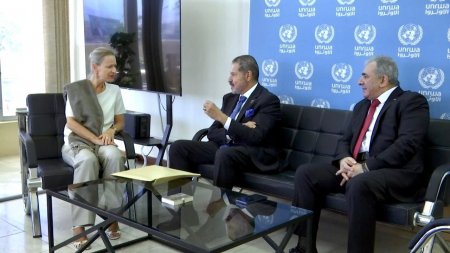 السفير الأسعد: بحثنا مع مديرة الأونروا في لبنان سبل دعم المخيمات الفلسطينية وتنشيط الحركة الاقتصادية فيها