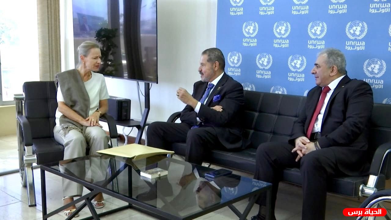 السفير الأسعد: بحثنا مع مديرة الأونروا في لبنان سبل دعم المخيمات الفلسطينية وتنشيط الحركة الاقتصادية فيها