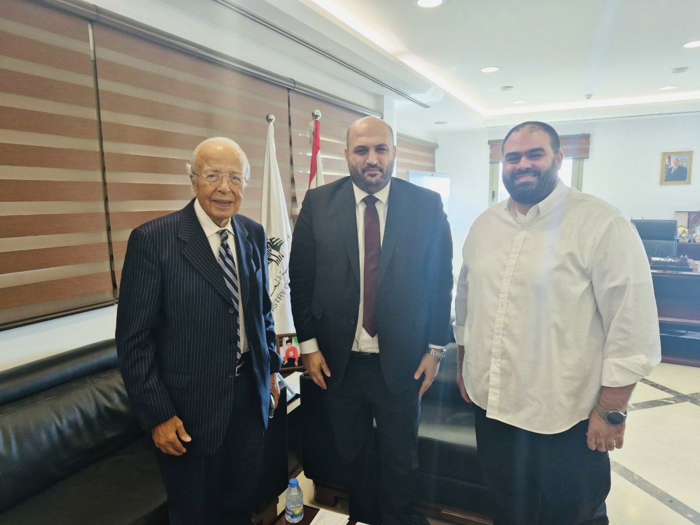 وزير الصحة الدكتور ركان ناصر الدين يستقبل رئيس مجلس إدارة مستشفى دلاعة ويؤكد دعم الوزارة للمستشفى في عام 2027