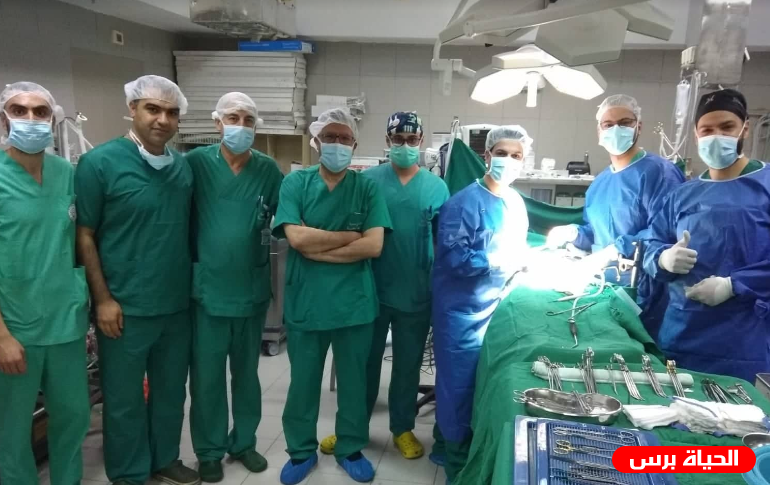 نجاح أول عملية زراعة كلية في مستشفى المقاصد