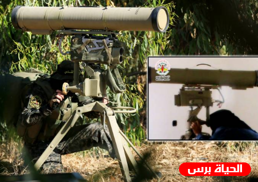 إستهداف مركبة إسرائيلية بصاروخ موجه على حدود غزة