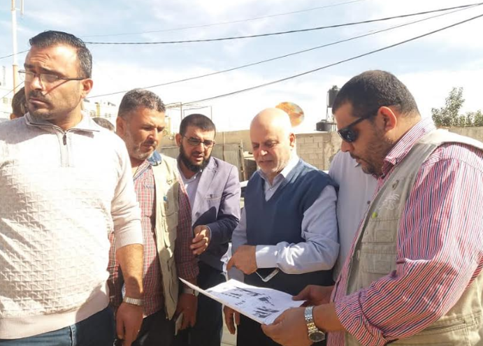 سرحان : وزارة الأشغال العامة والإسكان تسلم موقع جديد في حي الندي للبدء في إنشاء ( 111) وحدة سكنية جديدة