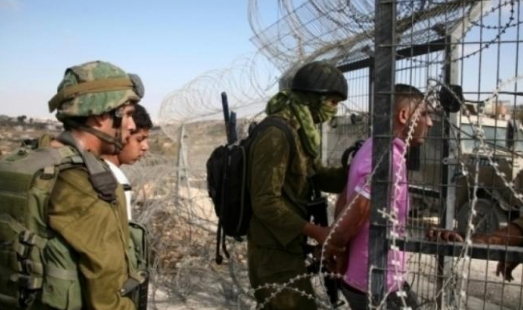 الاحتلال يعتقل شابين أثناء محاولتهما الدخول إلى أراضي عام 48