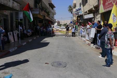 طولكرم: وقفة إسناد ودعم للأسرى في سجون الاحتلال