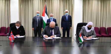Palestine, Norway sign agreements worth $7.5 Million