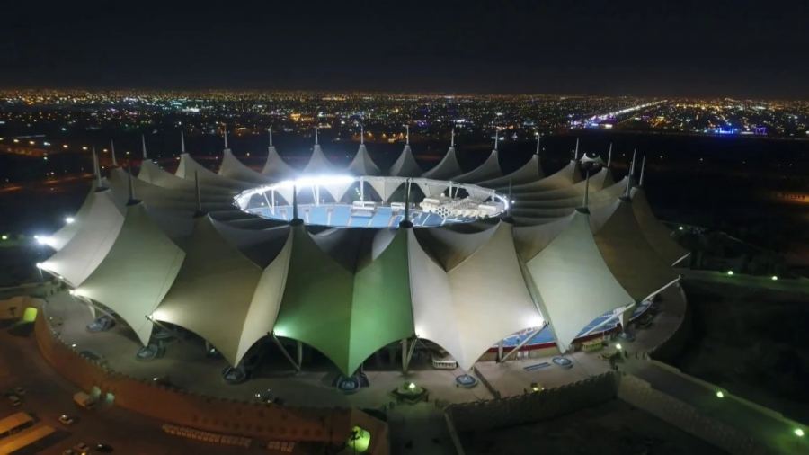 الطرق المؤدية لاستاد الملك فهد 