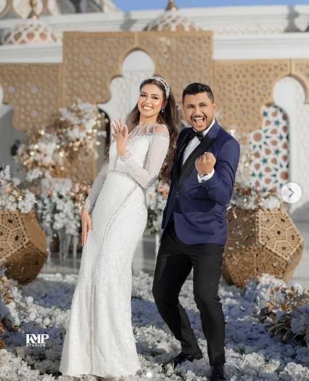 اهم الحضور في حفل زفاف علي غزلان من فرح شعبان