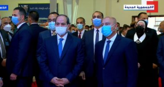 السيسي في معرض النقل الذكي واللوجيستيات
