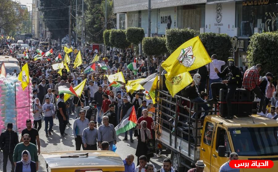 جماهير شعبنا في بيت لحم تحيي ذكرى استشهاد الرئيس ياسر عرفات