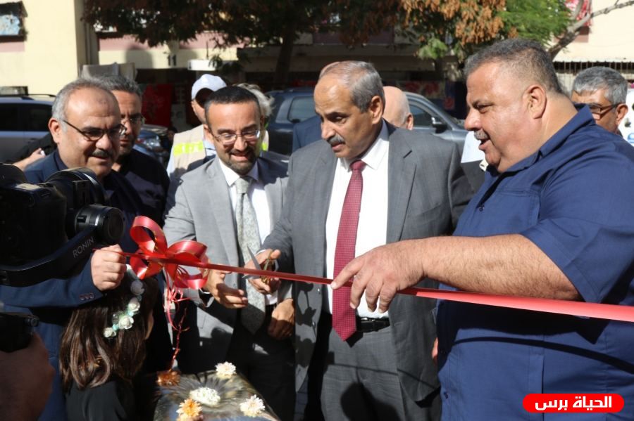 زيارة يضع حجر الأساس لمشروع المجمع الإيطالي و يفتتح حي الندى في قطاع غزة
