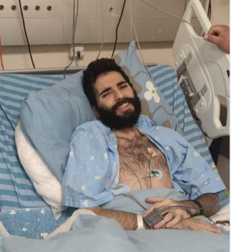 الأسير مقداد القواسمي ينتصر ويوفف اضرابه عن الطعام بعد 113 يوما