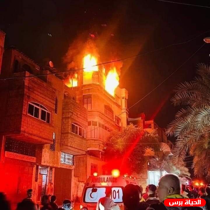 أسماء ضحايا حريق جباليا