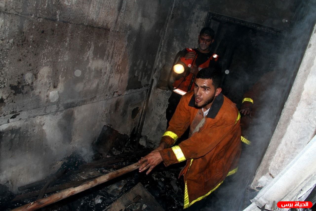 اللجنة التنفيذية لمنظمة التحرير تنعى ضحايا حريق جباليا