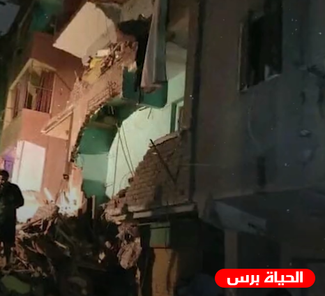 مصر: انهيار مبنى في امبابة ومصرع وإصابة 5 أشخاص