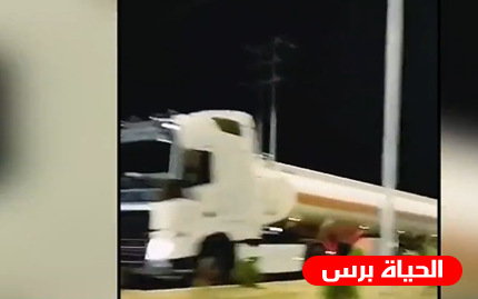 طيران مجهول يستهدف قافلة صهاريج بين العراق وسوريا