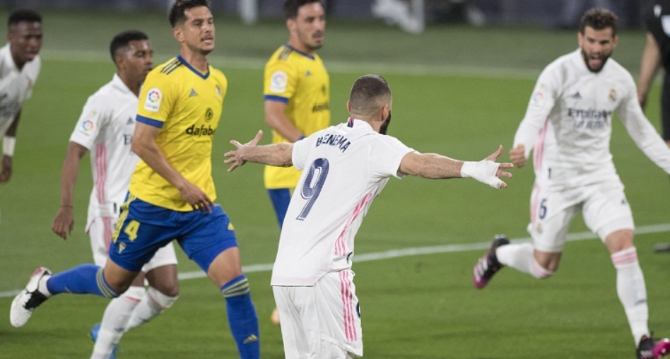 ريال مدريد ضد قادش وغياب بنزيمة