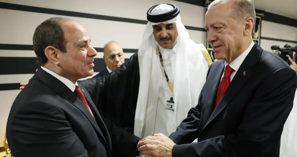تطورات بعد لقاء السيسي واردوغان في قطر