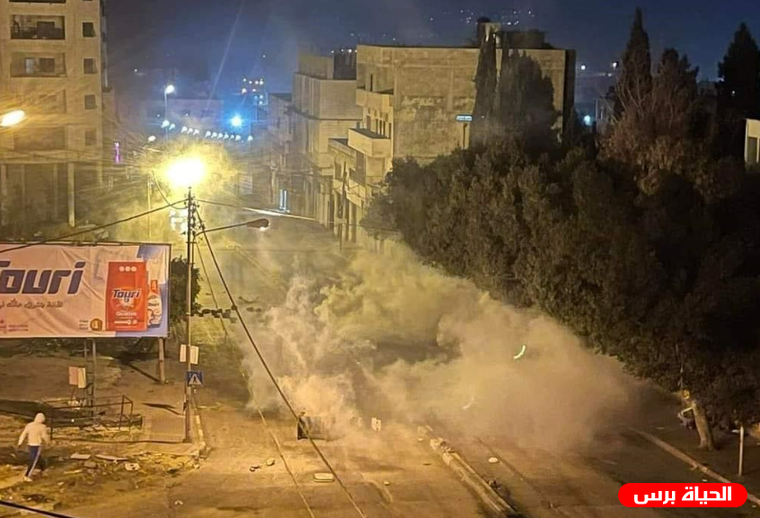 محدث/ شهيد وإصابات خطيرة في مواجهات مع الإحتلال شرق نابلس