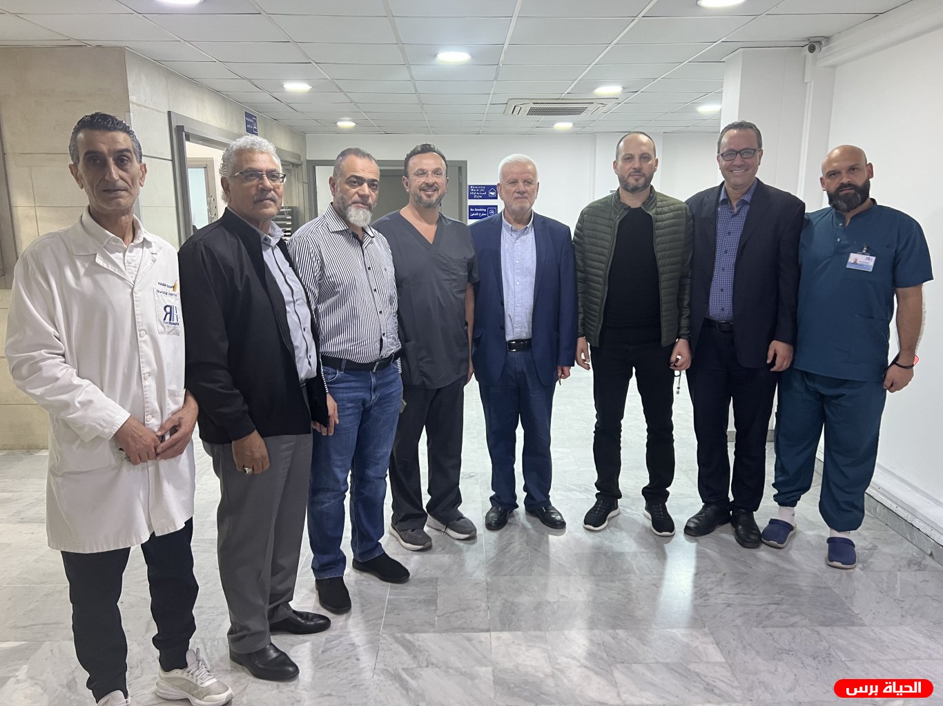 قيادة فصائل منظمة التحرير الفلسطينية في لبنان تزور جرحى العدوان الصهيوني على مخيم عين الحلوة