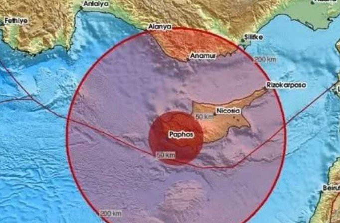 زلزال قبرص اليوم .. زلزالان يهزان قبرص خلال يوم واحد دون تسجيل أضرار كبيرة