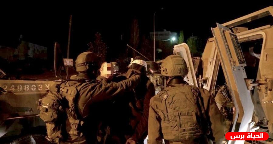 الاحتلال يعتقل 3 مواطنين من بلدة صوريف 
