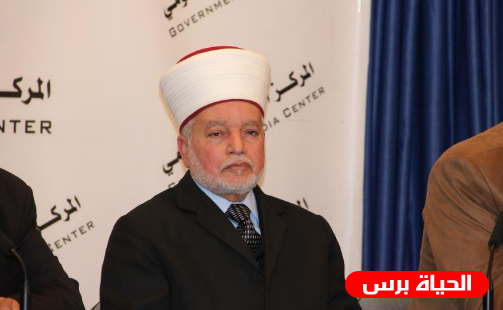 المفتي : لا يجوز التعامل مع المشفى الأمريكي شمال قطاع غزة