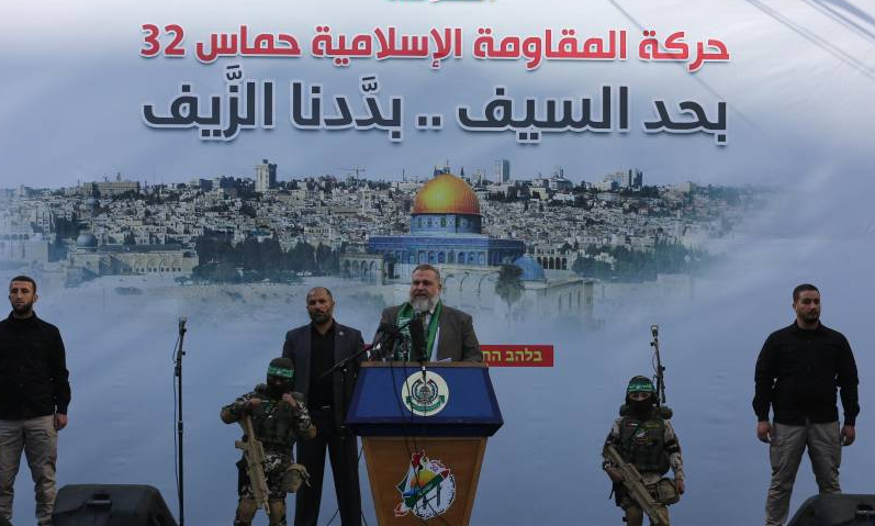 في ذكرى انطلاقتها الـ32 .. المزيني يؤكد استعداد حماس لخوض الانتخابات 