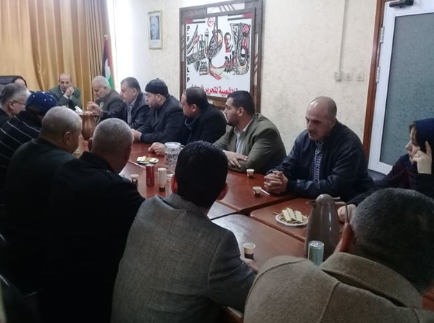 وفد من الجهاد الإسلامي يزور الجبهة الشعبية للتهنئة بذكرى إنطلاقتها