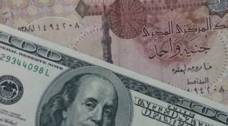 سعر الدولار مقابل الجنيه المصري يشهد ارتفاعاً