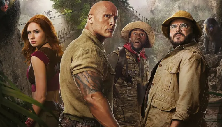 الجزء الجديد من فيلم جومانجي يسجل أرباح كبيرة