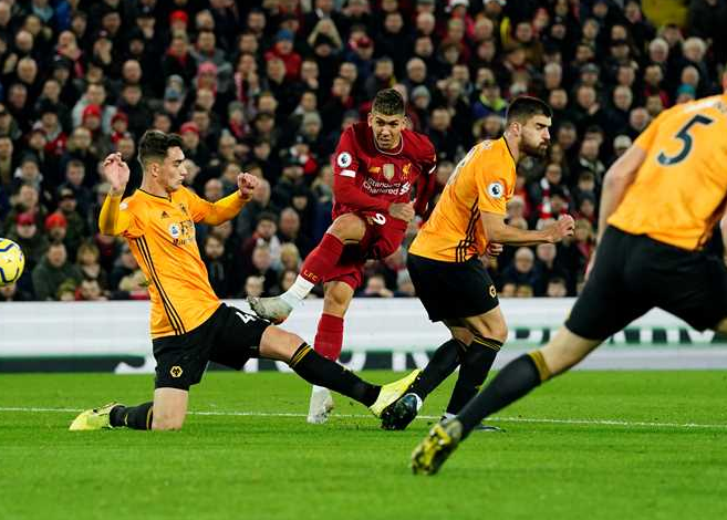 ليفربول ضد وولفرهامبتون .. ليفربول يتخطى العقبة بهدف نظيف