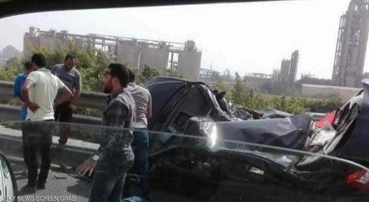 مصرع 12 مصريا في حادث تصادم بالقاهرة
