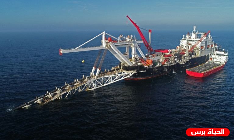 برلين وبروكسل تنتقدان العقوبات الأميركية على خط أنابيب الغاز الروسي 