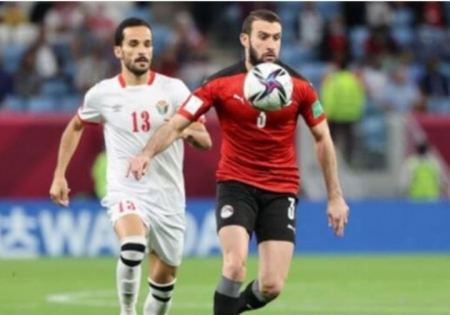 اهداف ونتيجة مباراة مصر والاردن في كاس العرب