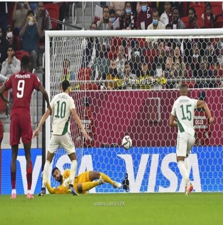 مباراة قطر والجزائر .. الجزائر تتأهل لنهائي كأس العرب 2021 على حساب قطر