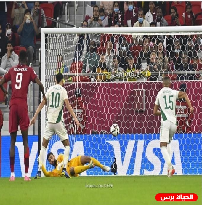 مباراة قطر والجزائر .. الجزائر تتأهل لنهائي كأس العرب 2021 على حساب قطر