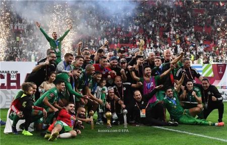 الجزائر تفوز بلقب كأس العرب للمرة الأولى في تاريخها