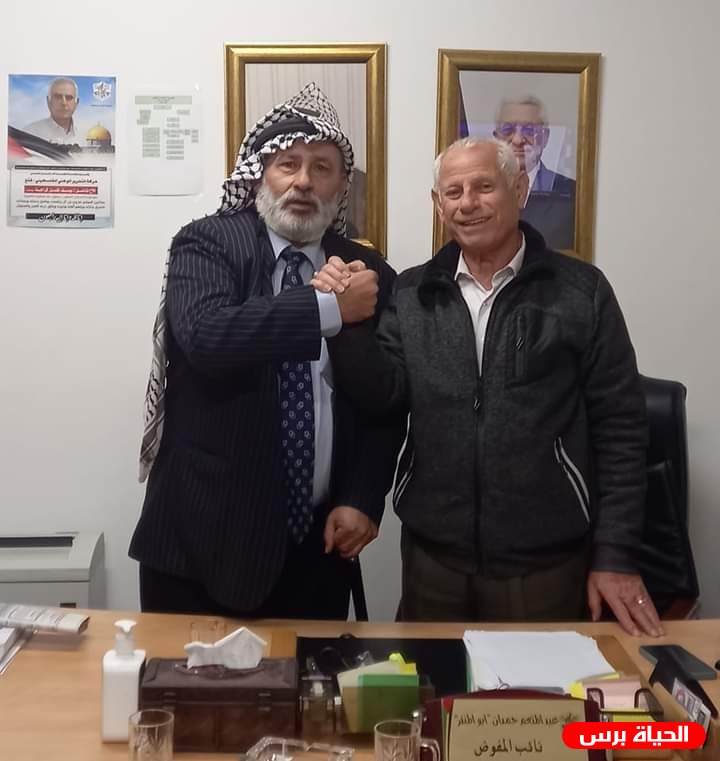 خلال لقاءه نائب مفوض عام التعبئة والتنظيم ..القيادي عزمي الشيوخي يشيد بقيادة حركة فتح للمقاومة الشعبية
