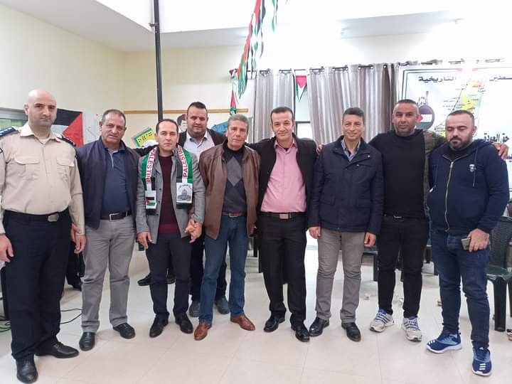 لجنة اللاجئين في التجمع الفلسطيني للوطن و الشتات تشارك في تكريم المعلمين بمناسبة يوم المعلم في جنين 