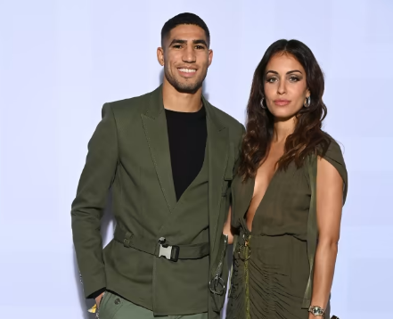 زوجة اشرف حكيمي بظهور جريء جداً