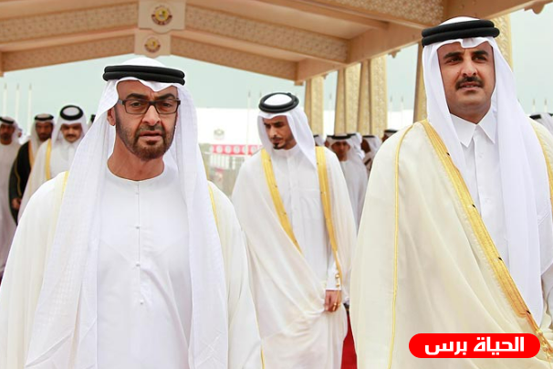 رئيس الإمارات يصل الدوحة في زيارة عاجلة