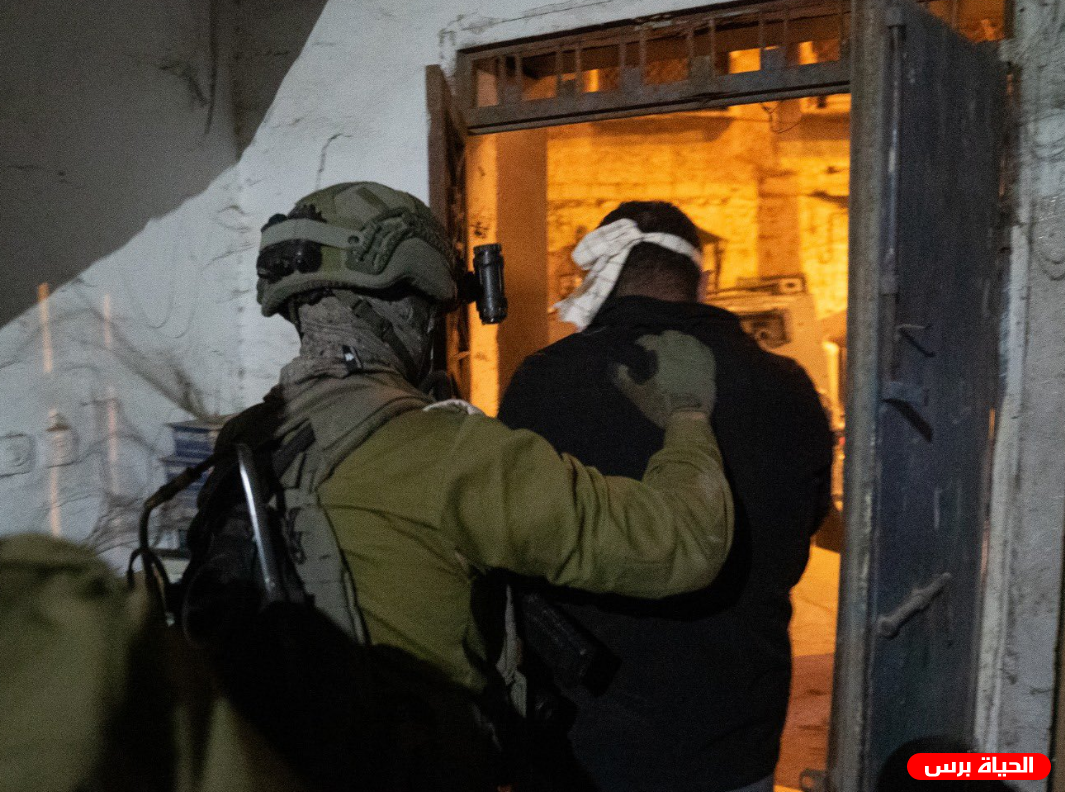 The occupation arrests 17 citizens from the West Bank, including the father and brother of martyr Hamid