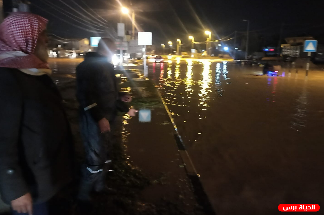 غرق شوارع غزة: الإحتلال يفتح السدود ويغرق مناطق شرق المحافظة الوسطى